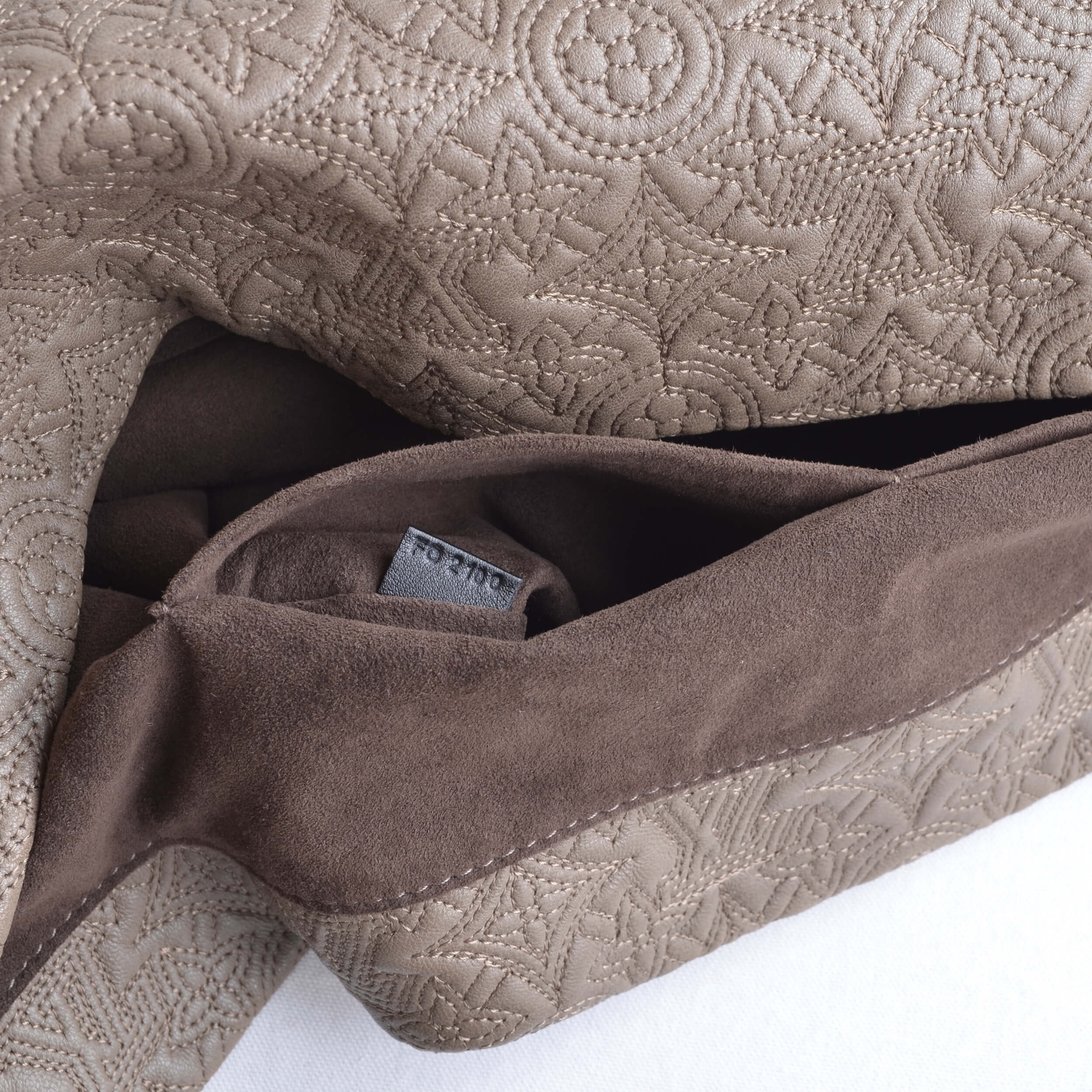 Louis Vuitton Antheia GM Hobo Bag Khaki Green Leder Handtasche Pre-Loved 925219 10