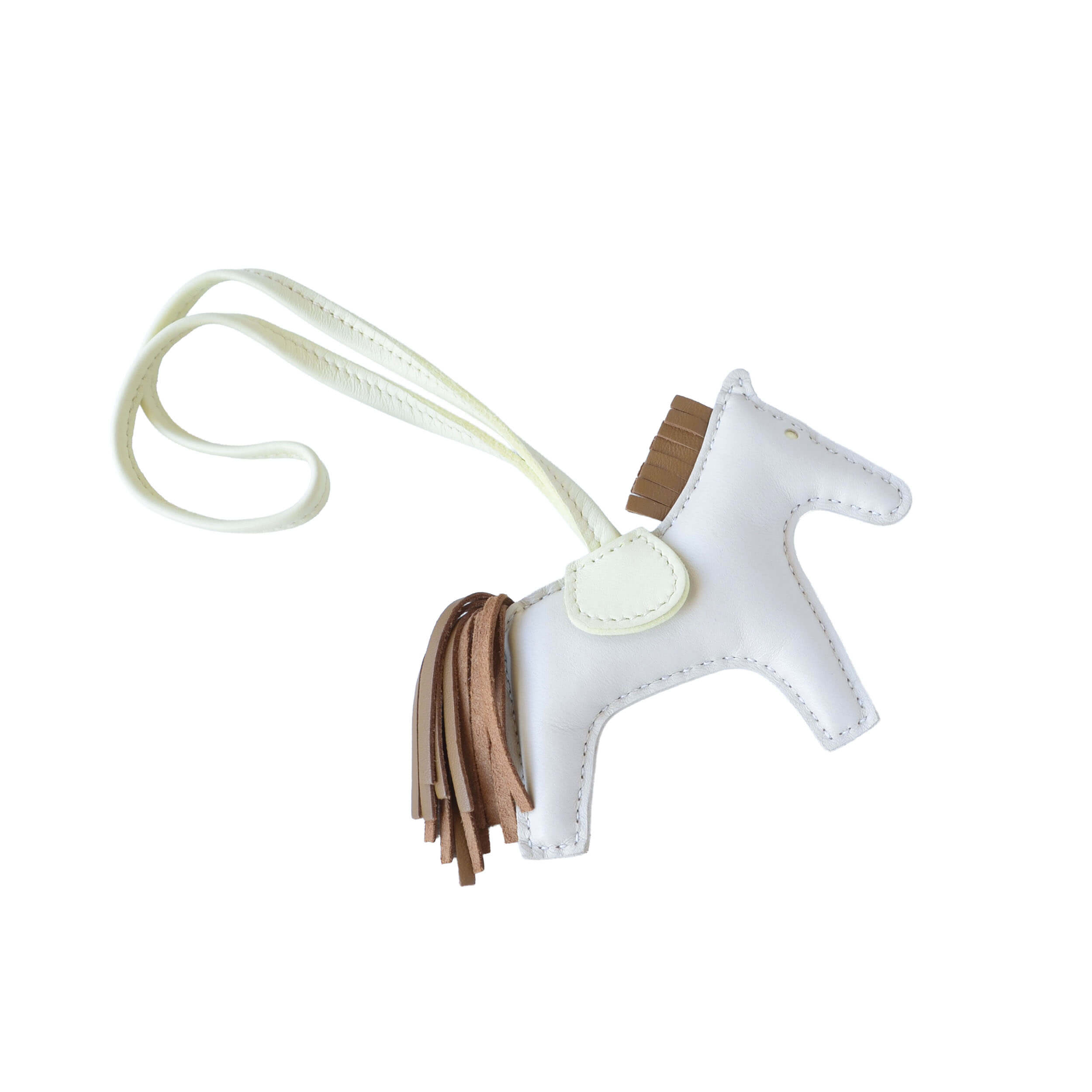 Hermès Rodeo Bag Charm PM Taschenanhänger Leder Pre-Loved 12632 0